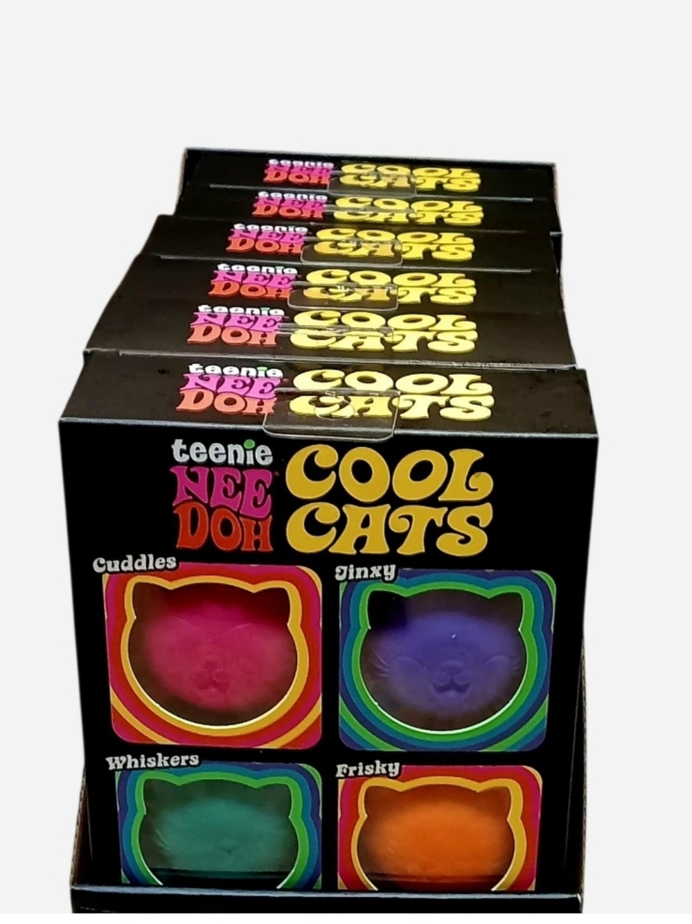 SOLD OUT Teenie NeeDoh Cool Cats Full Display Case